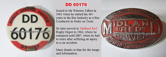 DD 60176 Winston Talbot