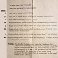 PSV DRIVERS AND CONDUCTORS PAPER LICENCES