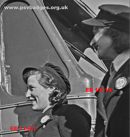 EE 13115 and EE 13497 Lincolnshire Road Car Company wartime Drivers