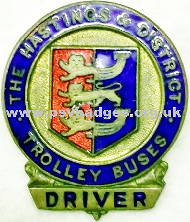 Hastings and District Trolleybus Driver