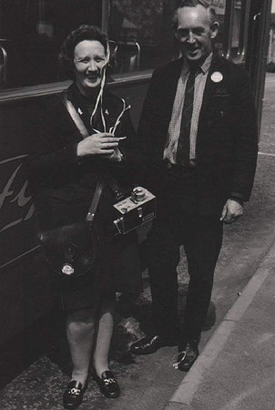 LL 22119 Chrissie Taylor with Driver Sib Munroe MM 62146. Alexander Fife. Thanks to Malcolm Munroe.