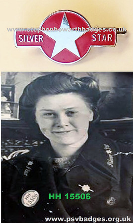 HH 15506 Conductress Silver Star of Porton Down.