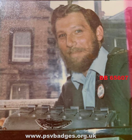 BB 65607 Driver Philip Armstrong West Yorkshire PTE. Note the 6 unit Ultimate ticket machine.
