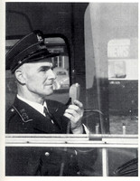 Edinburgh City Transport Driver on the two way radio.