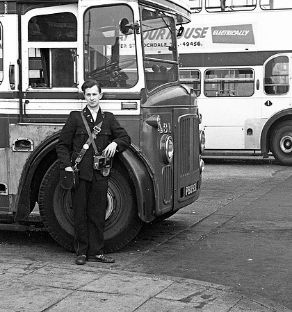 Oldham Corporation Conductor John Holmes. Badge number CC 137934