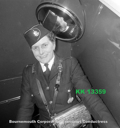 KK 13359 Bournemouth Corporation Transport Conductress