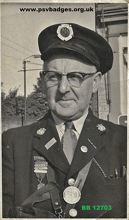 BB 12703 Bradford Conductor. Note the new style Cap badge.