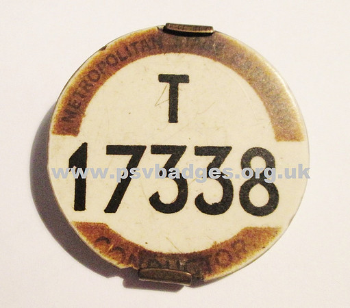 T 17338 Metropolitan Stage Carriage Conductor
