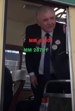 MM 28791 Conductor. MM 41901 Driver.