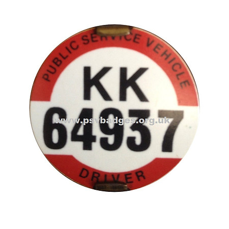 KK 64937 Thick print dark red border.