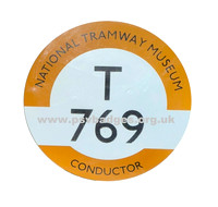 T 769 Conductor. Crich Tramway Museum.