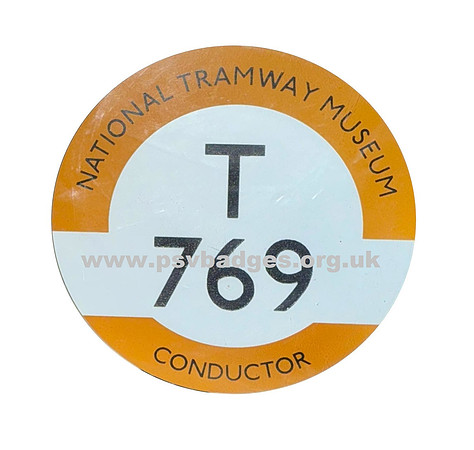 T 769 Conductor.  Crich Tramway Museum.