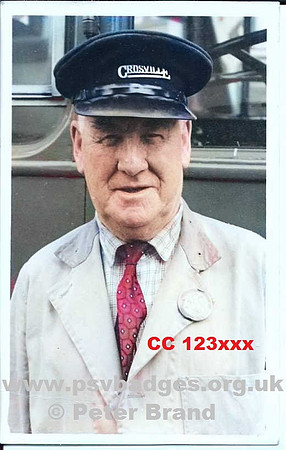 CC 123xx Arthur Thomas Brand, a Driver for Crosville Motor Services Ltd for many years based in Wrexham. Image © Peter Brand his Grandson