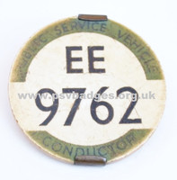 EE 9762 Early East Midlands Conductors badge. Now in my collection.