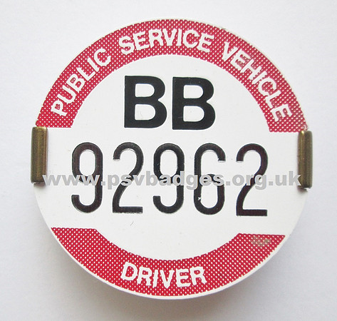 BB 92962 Embossed style. Never issued