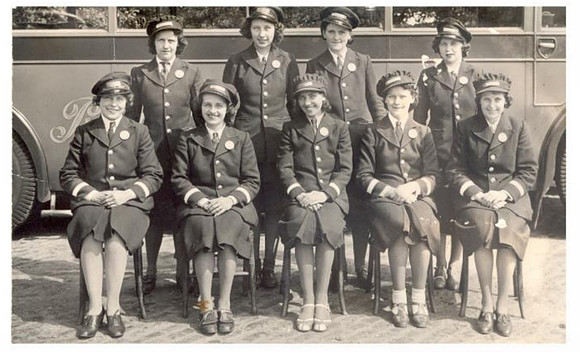 Provincial Omnibus Company Conductresses.