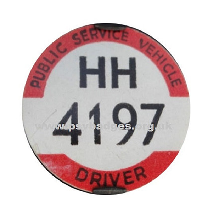 HH 4197 Early issue badges 1935/6