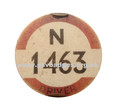 N DRIVERS BADGES METROPOLITAN TRAFFIC AREA