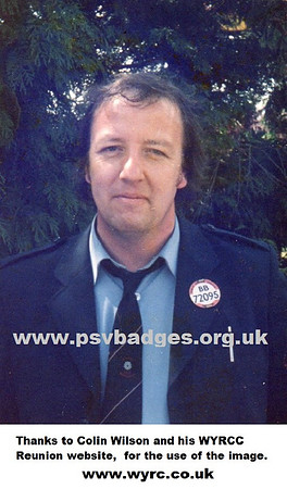 BB 72095 Driver Eddie Davis West Yorkshire Road Car Co